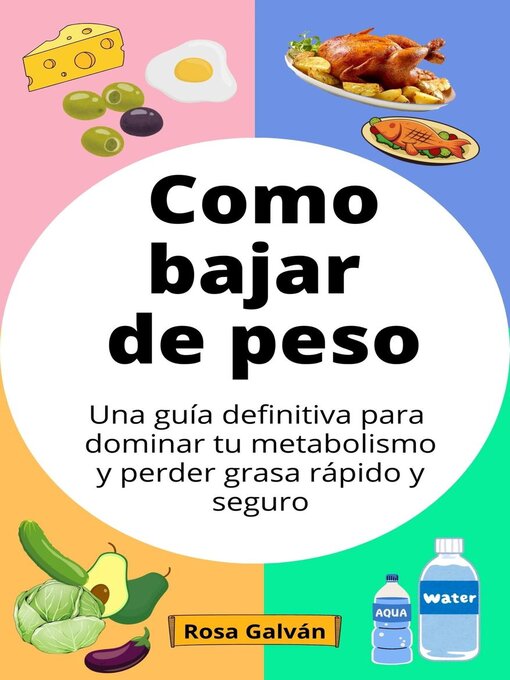 Cover image for Como bajar de peso
